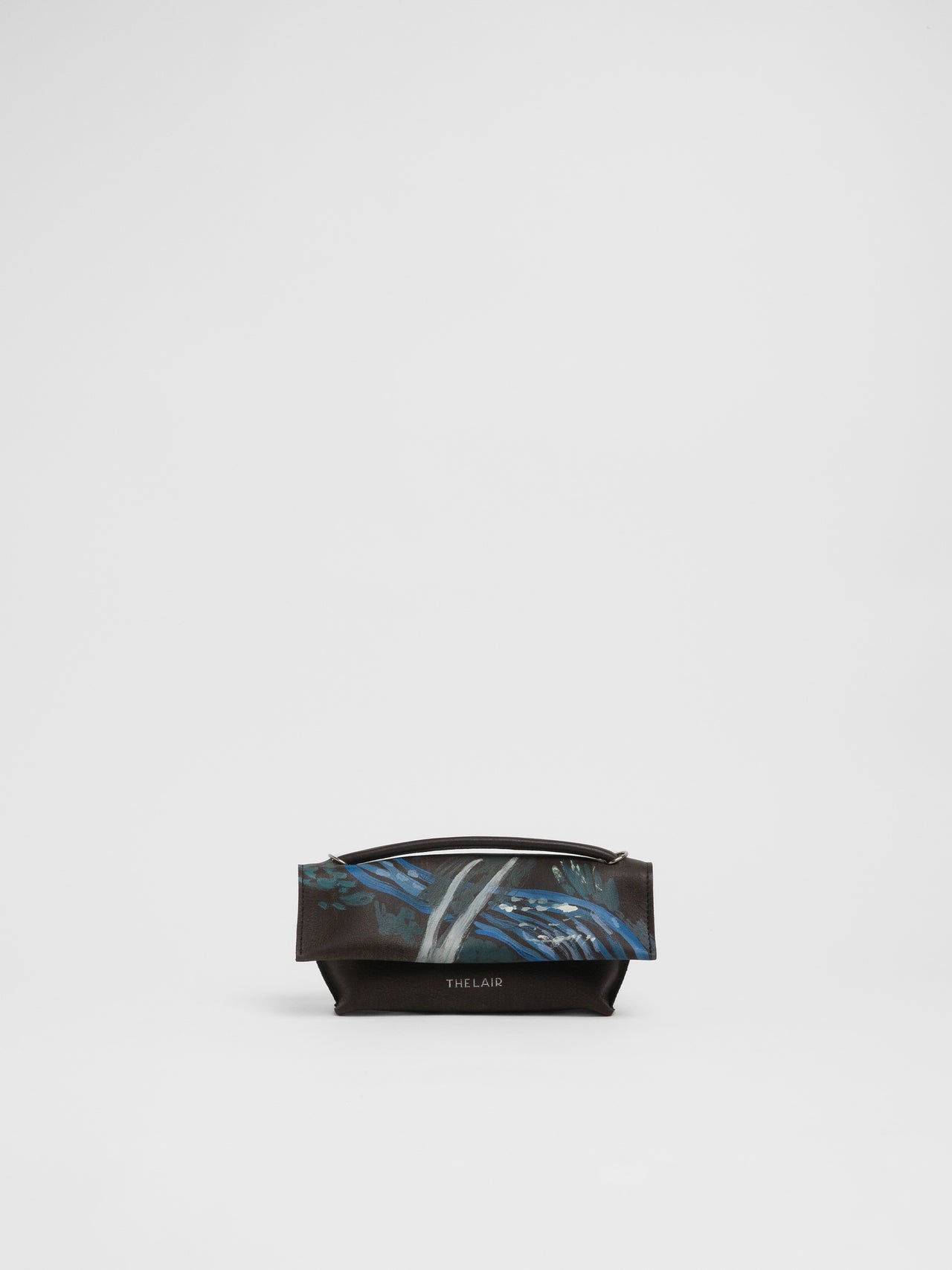 The Lair x Ellie Hannon Camille Pouch Small Mahogany 'River Stream'