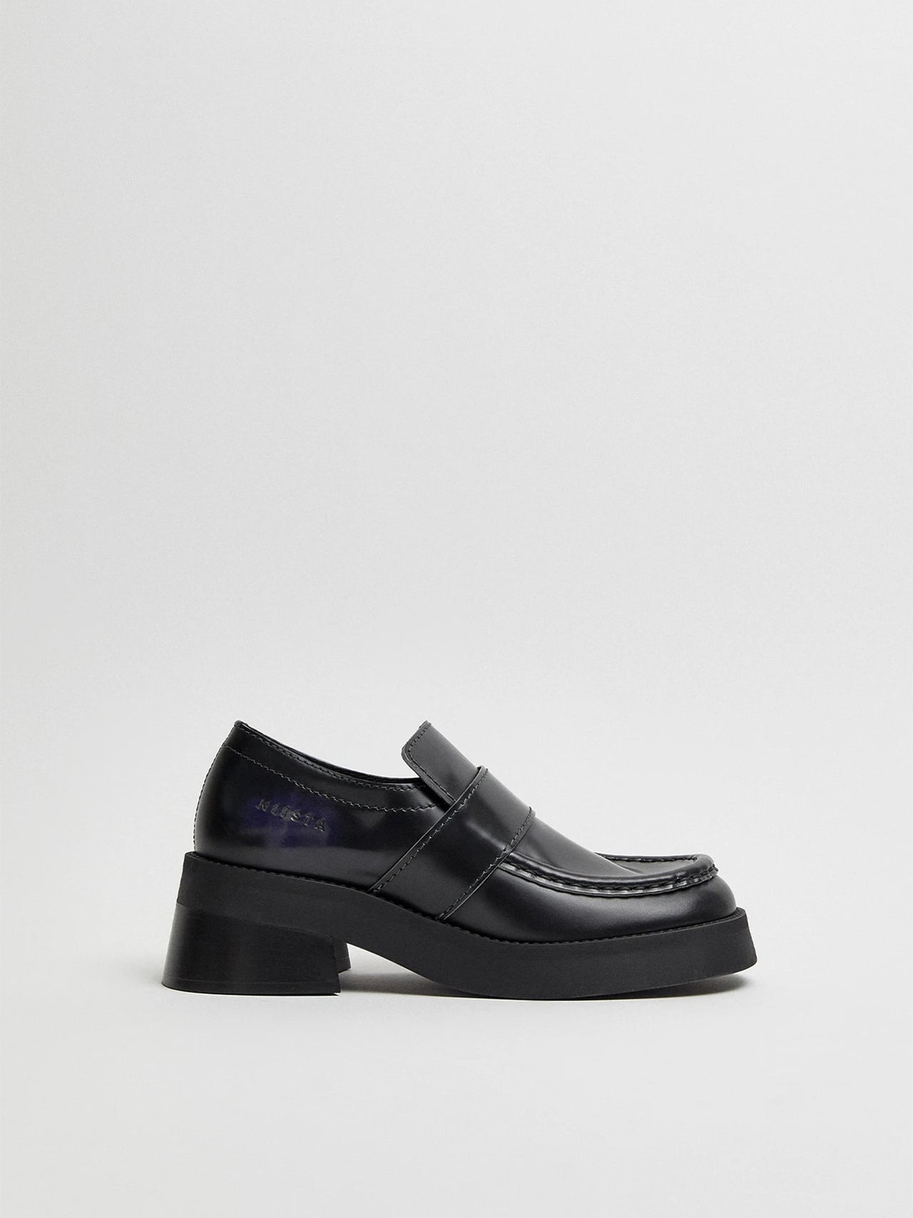 MIISTA x E8 Lib Black/Grey/Blue Loafer