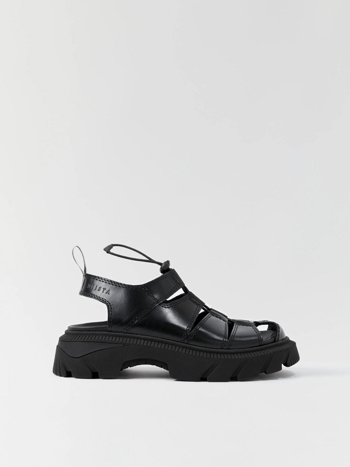 E8 x MIISTA Eunice Sandal Black