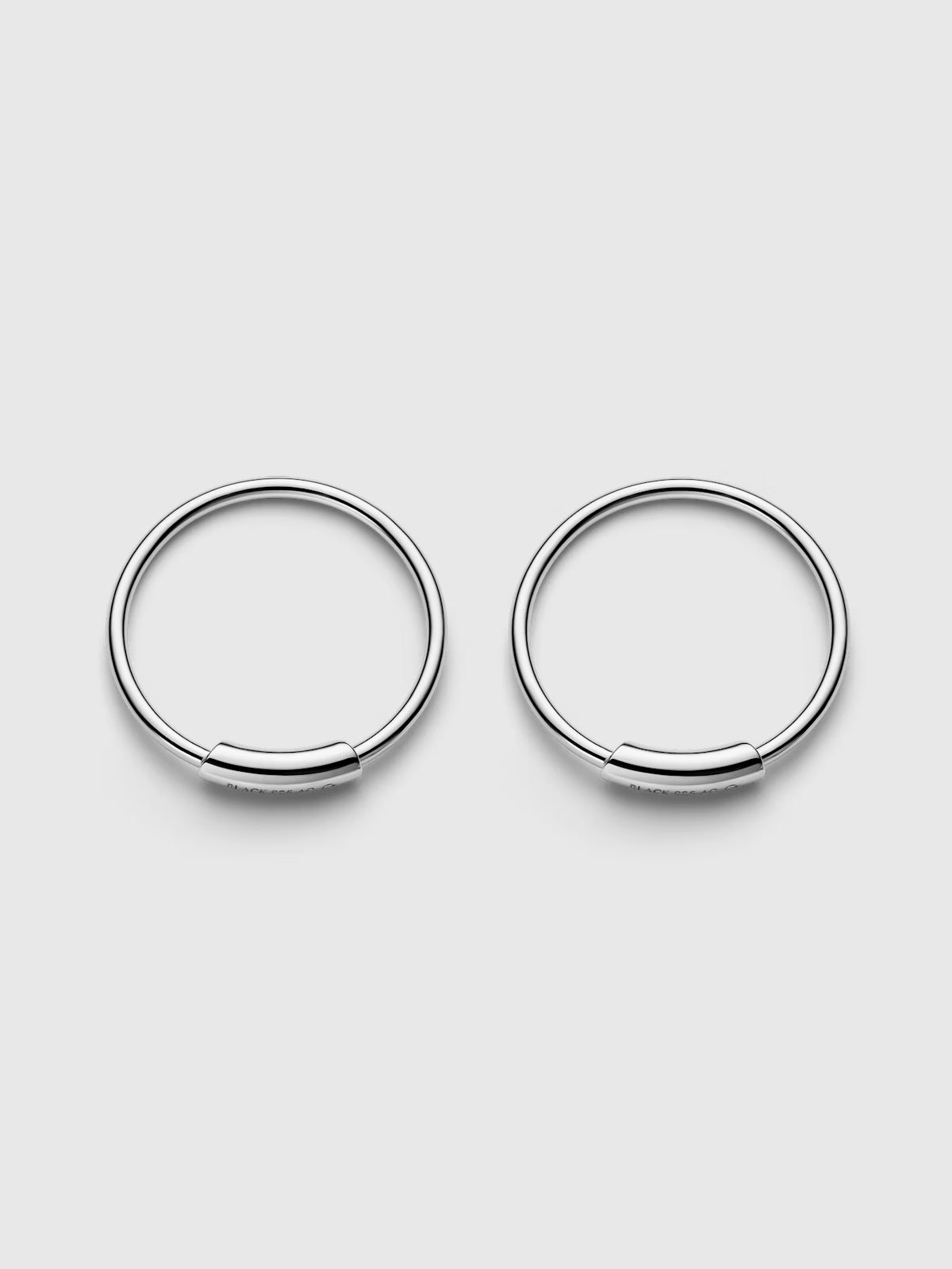 Maria Black Basic 12 Hoop Set Silver