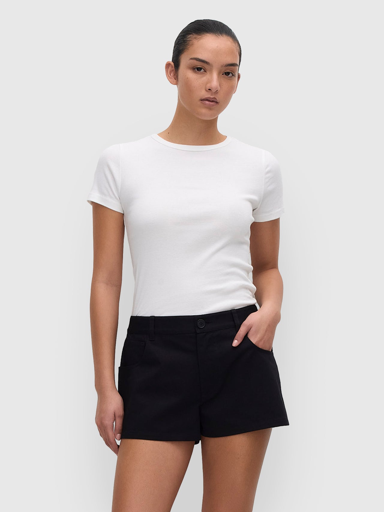 Matteau Twill Short Black