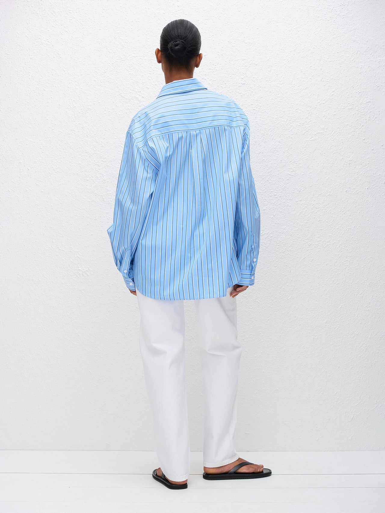 Matteau Classic Stripe Shirt Capri Stripe