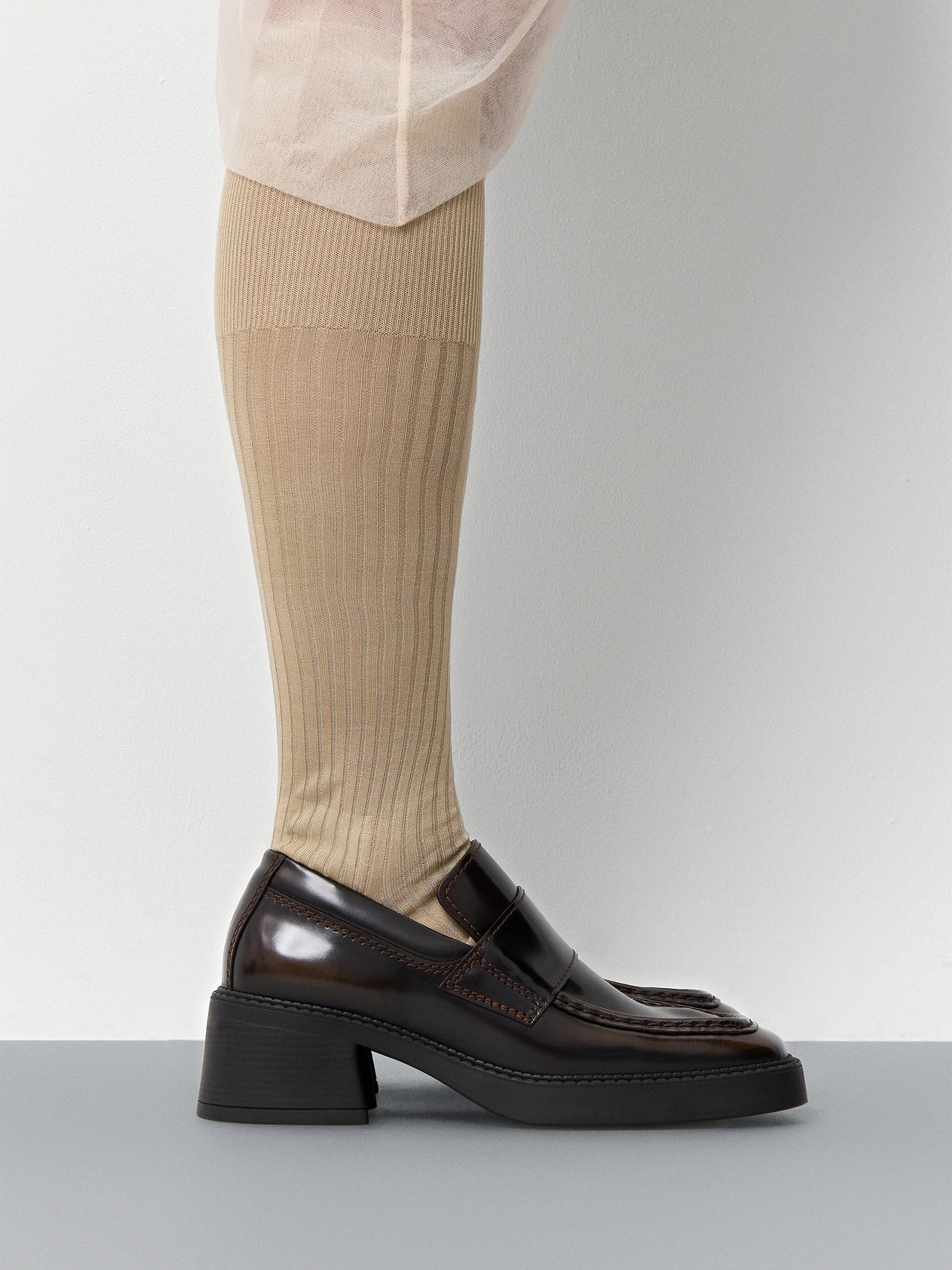 MIISTA x E8 Karion Loafers Brushed Brown