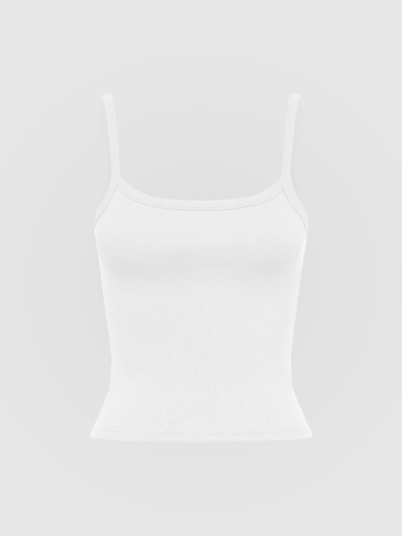 Olga Joan Ribbed Singlet Bianca