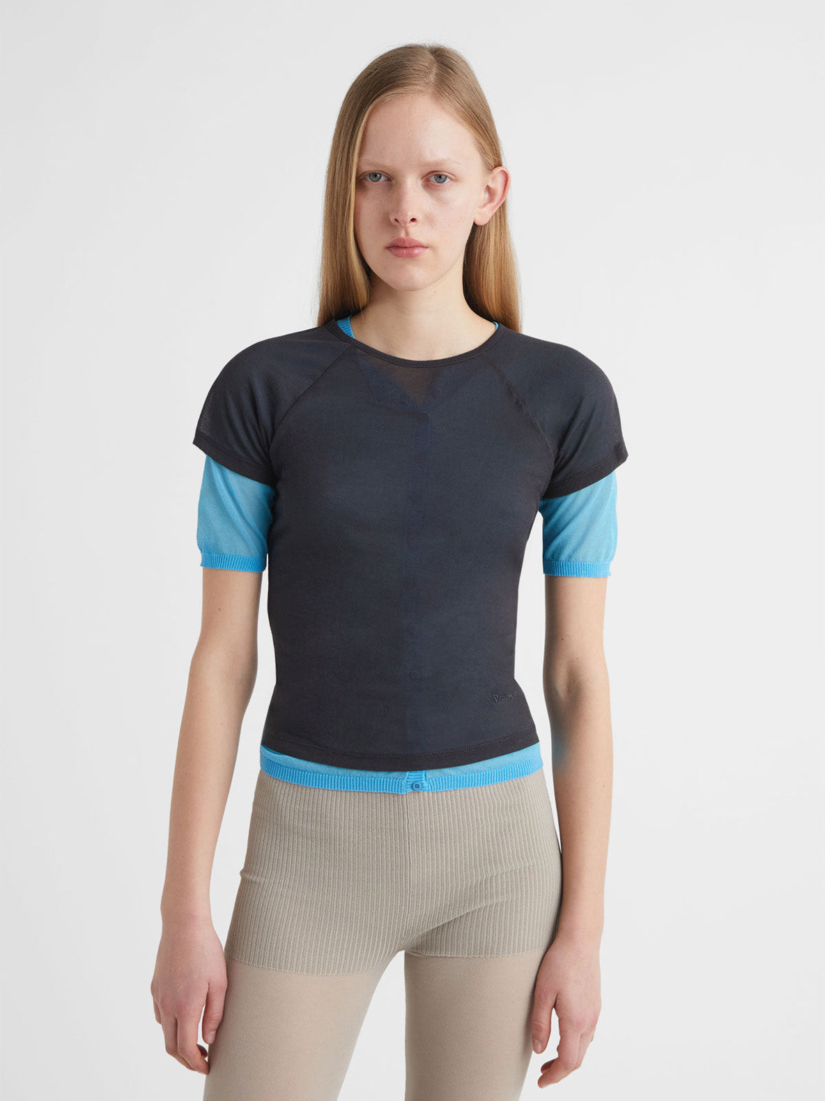 Paloma Wool Omu Raglan Tee Grey