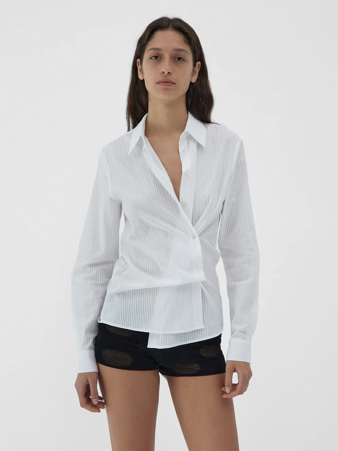 Paloma Wool Donald Button Up Shirt White