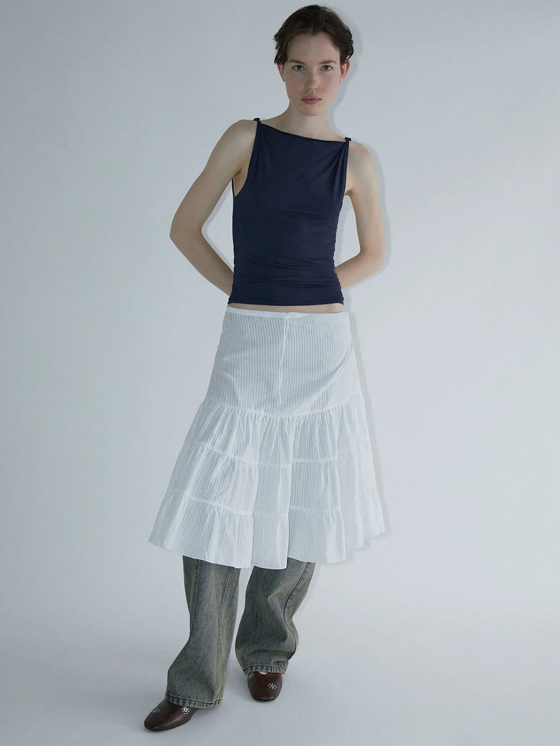 Paloma Wool Simp Top Navy