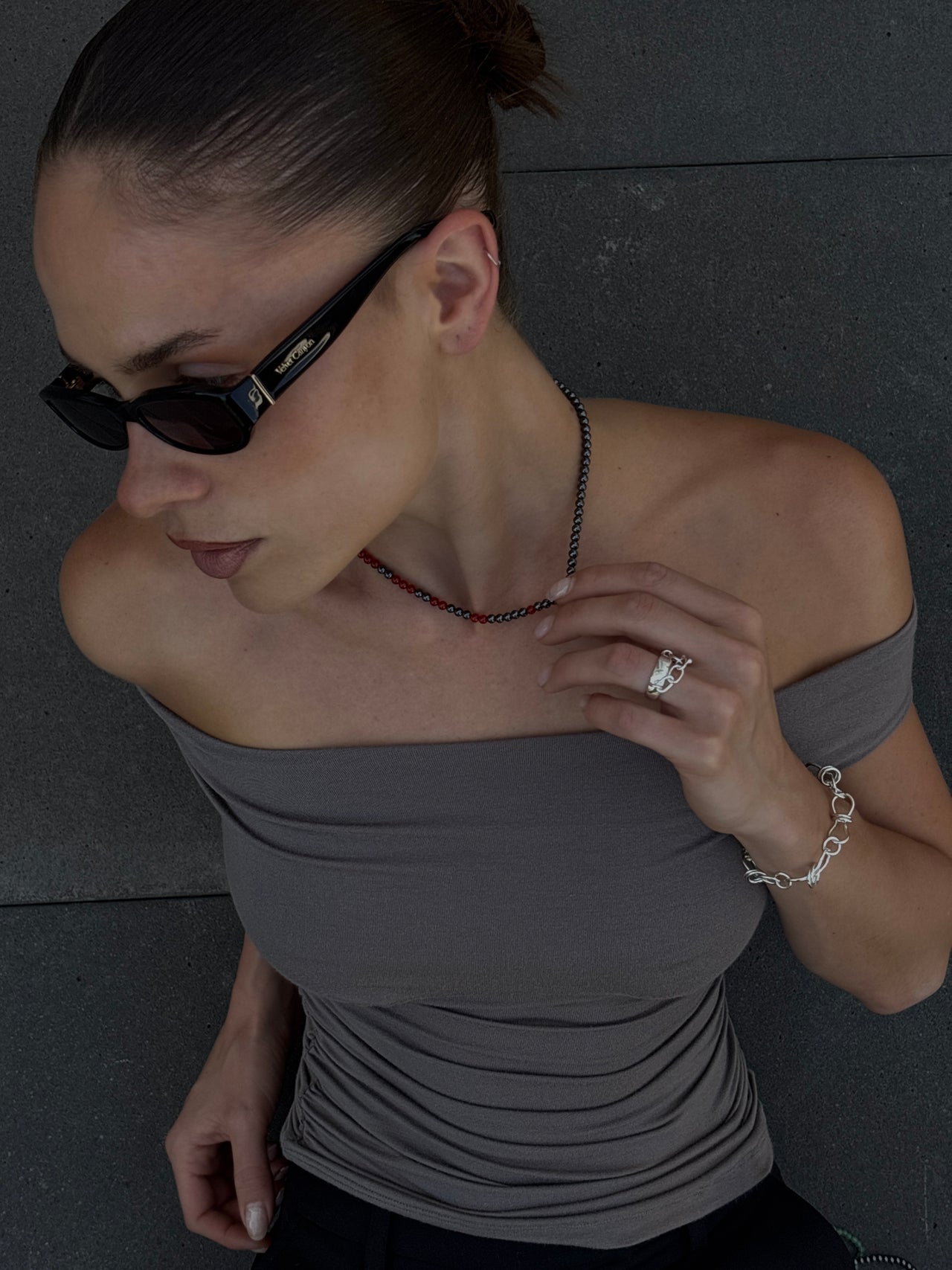 The Lair Jewellery Mithril Chain Ring Silver