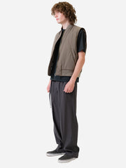 BEACH-BRAINS-Pleated-suit-Pant-Charcoal