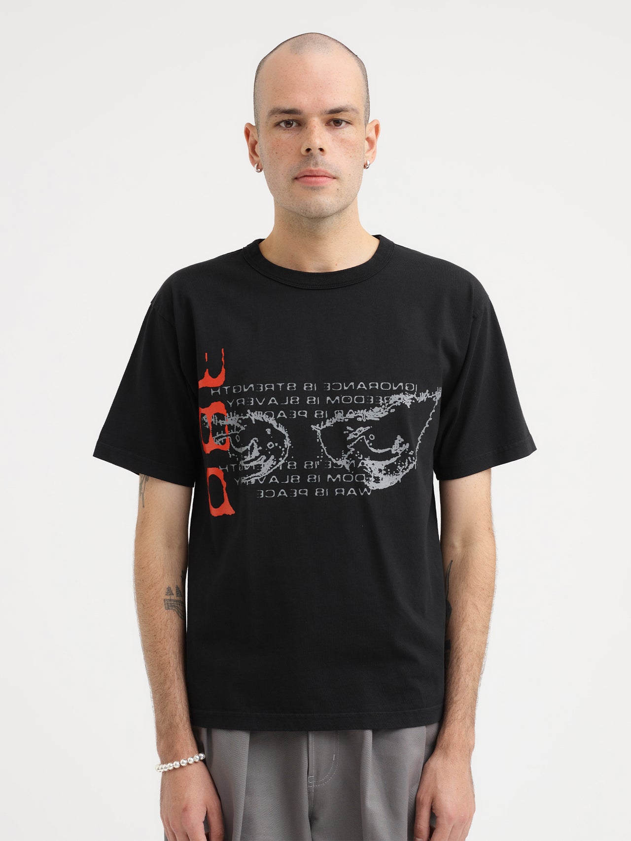 PSEUSHI Watcher Tee Black