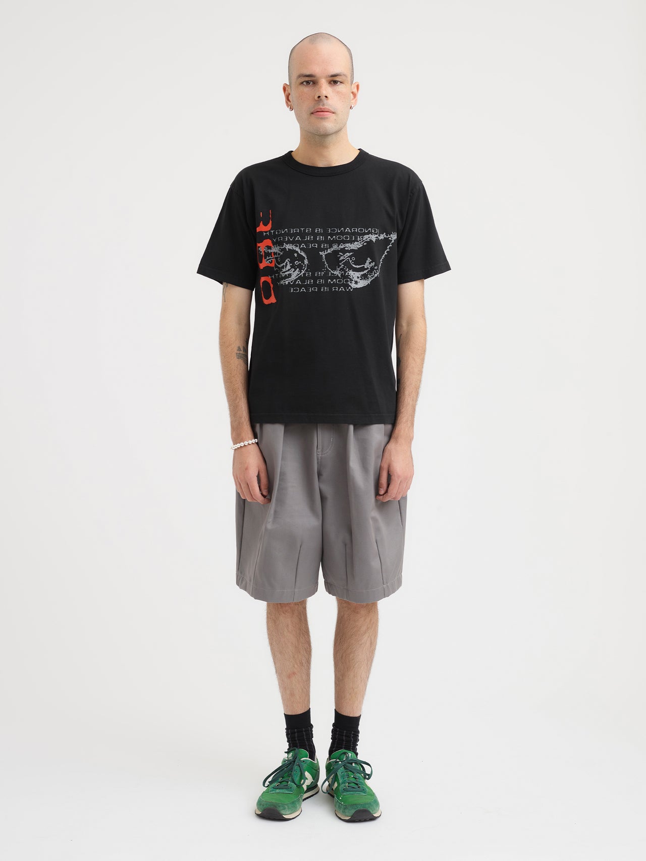 PSEUSHI Watcher Tee Black