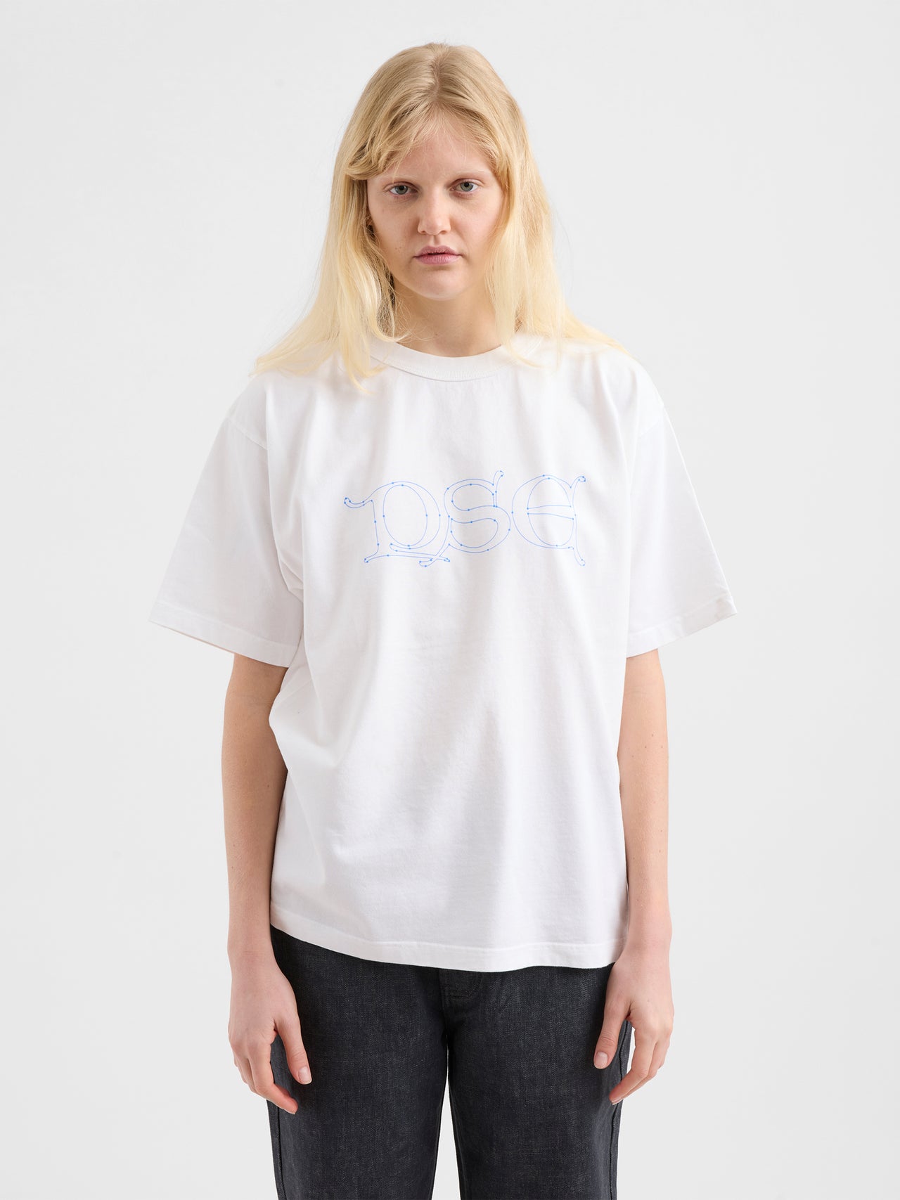 Pseushi Gothic Logo Tee White