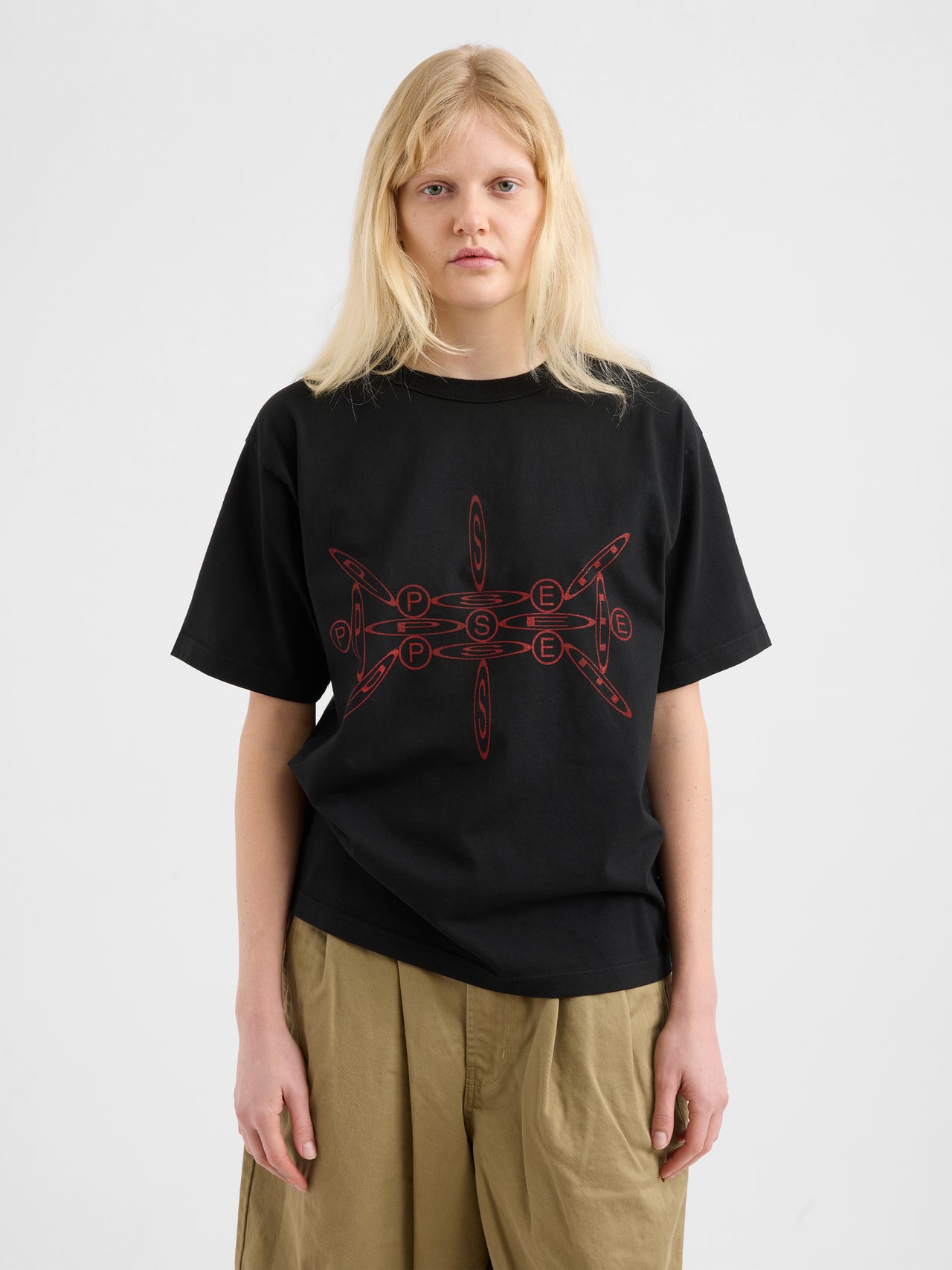 Pseushi Bind Tee Black