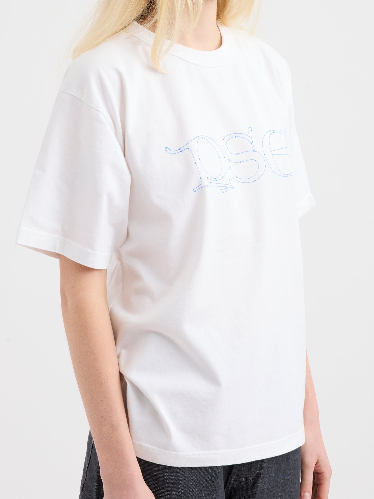 Pseushi Gothic Logo Tee White