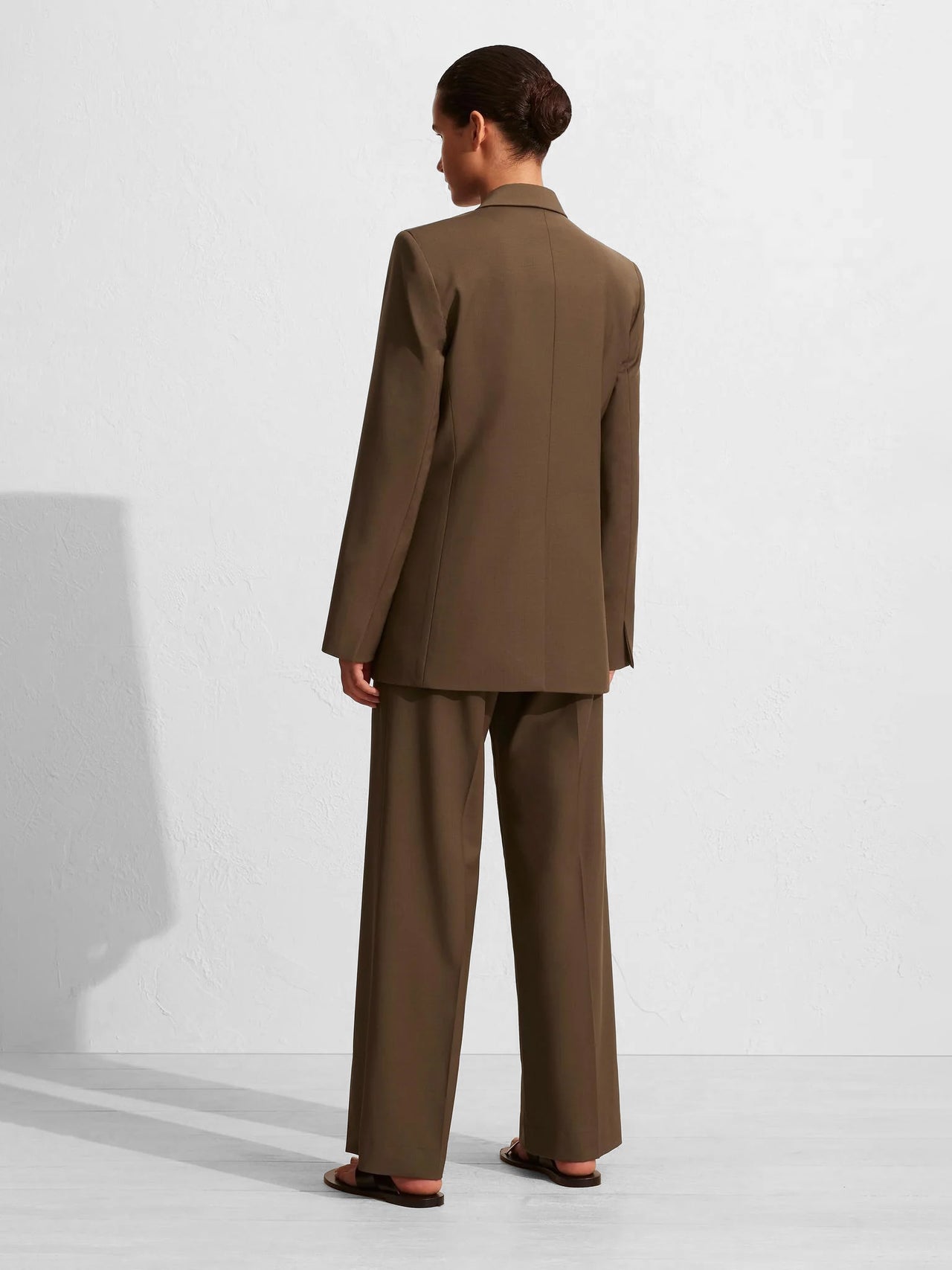 MATTEAU Relaxed Tailored Trouser Coffee