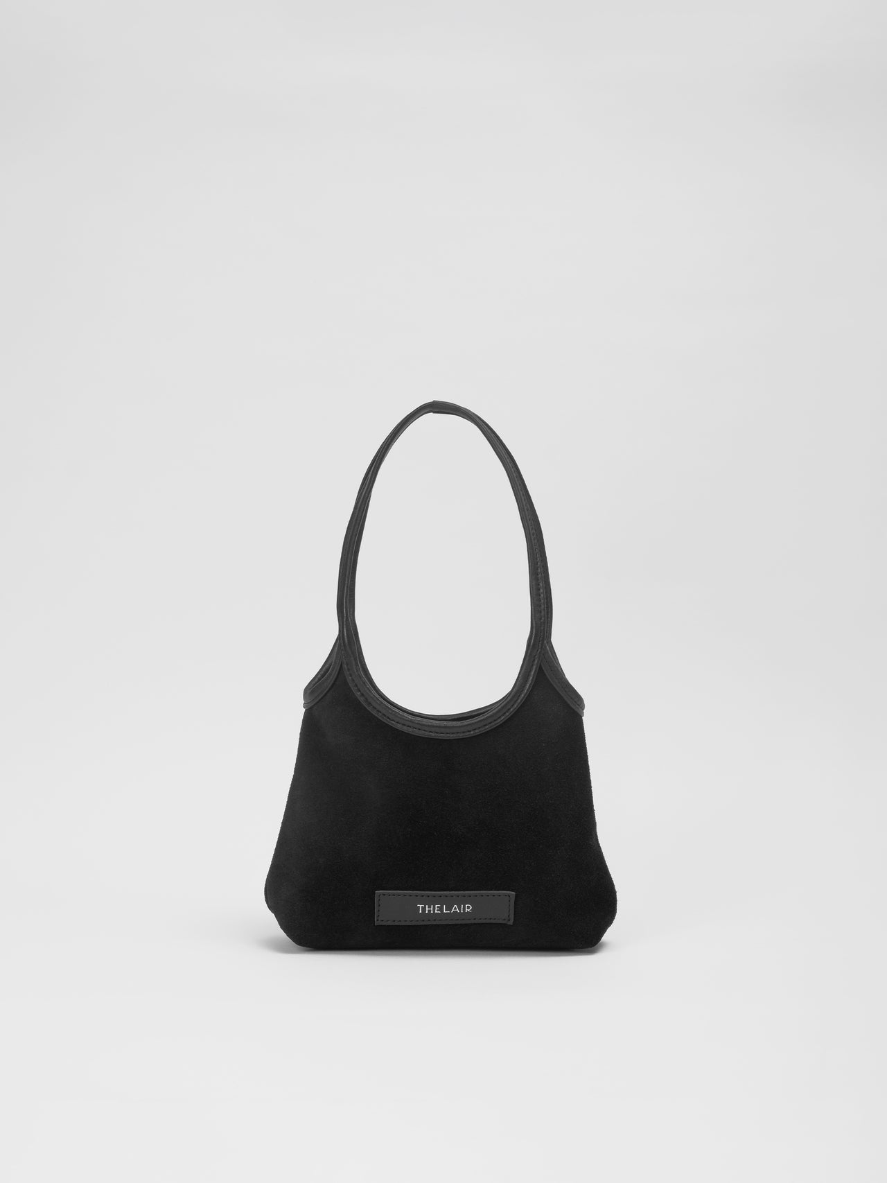 The Lair Freja Tote Mini Black Suede