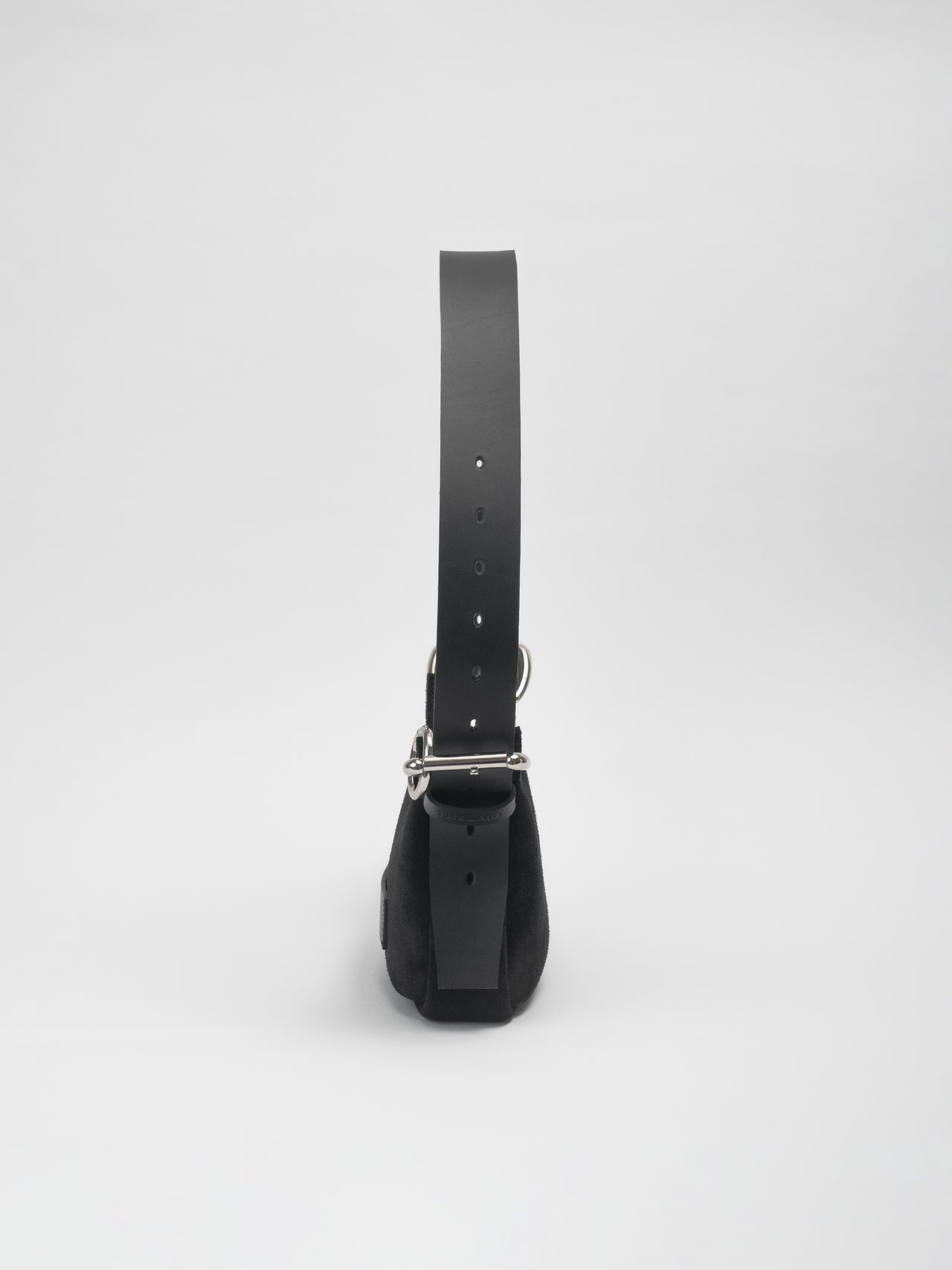 The Lair Gwen Mini Handbag Black Suede