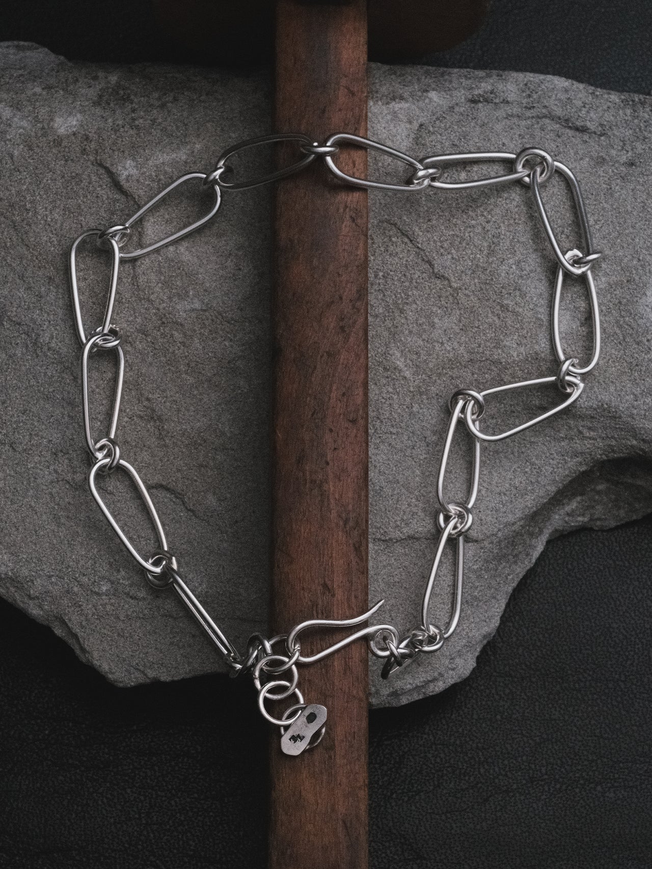 The Lair Jewellery Namida Necklace Silver
