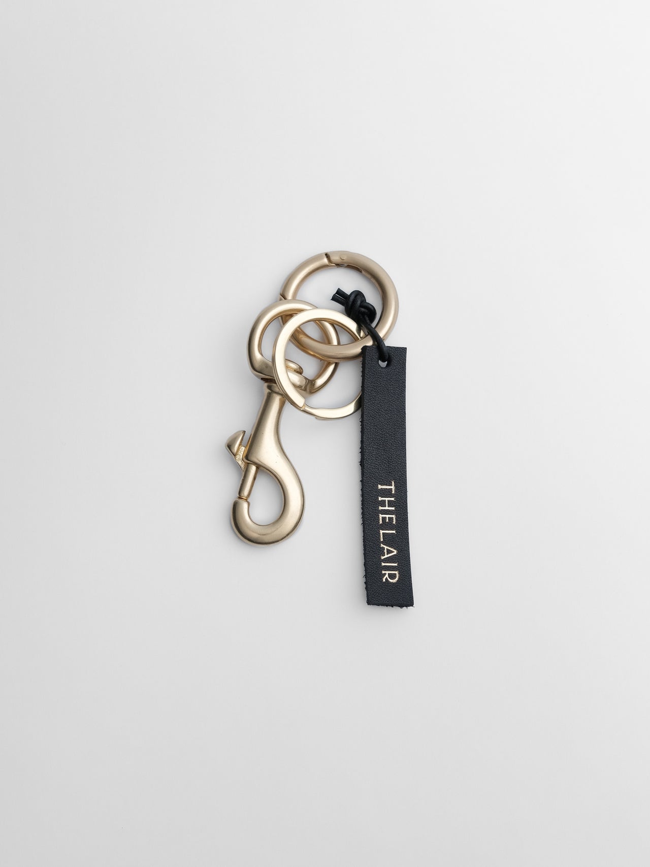 The Lair Gwen Keyring Brass
