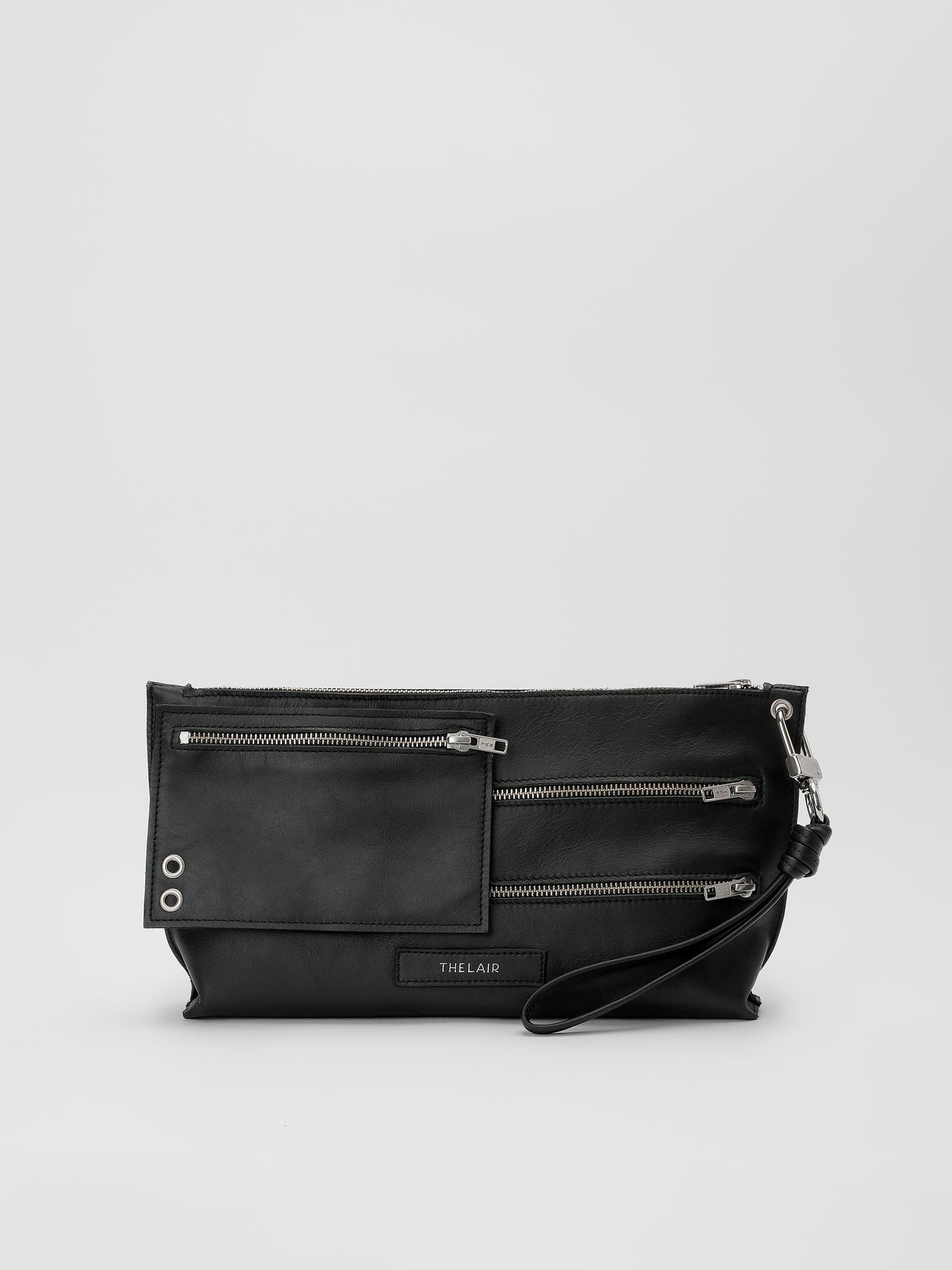 The Lair Svea Zipper Clutch Black