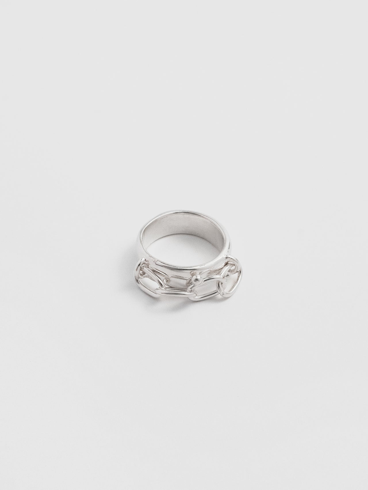 The Lair Jewellery Mithril Chain Ring Silver