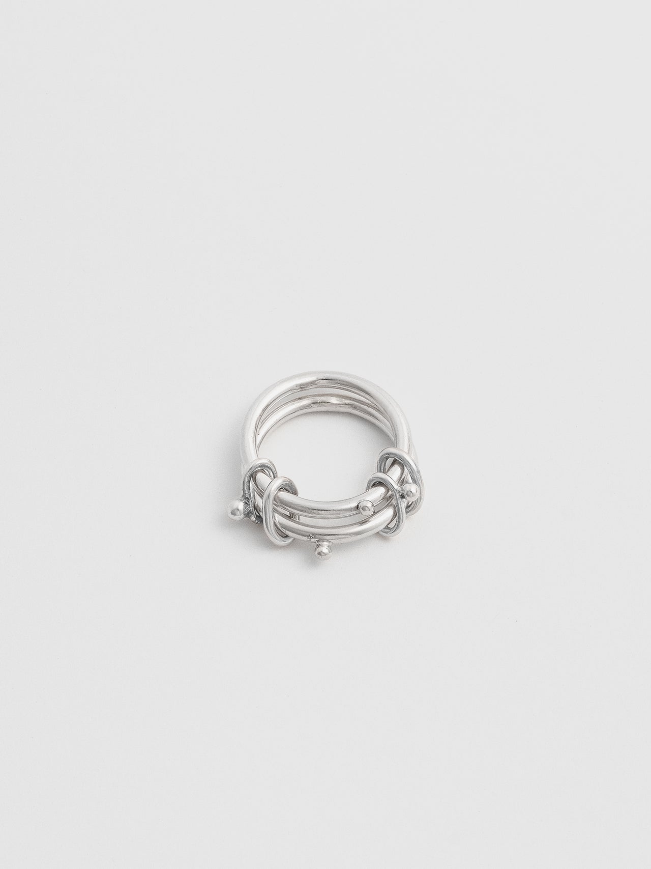 The Lair Jewellery Svea Stacked Ring Silver