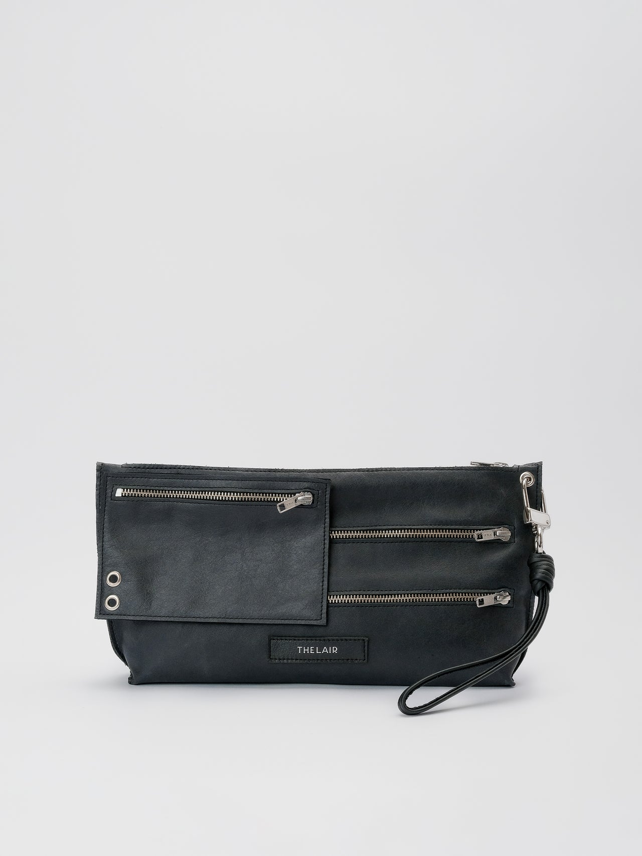 The Lair Svea Zipper Clutch Storm