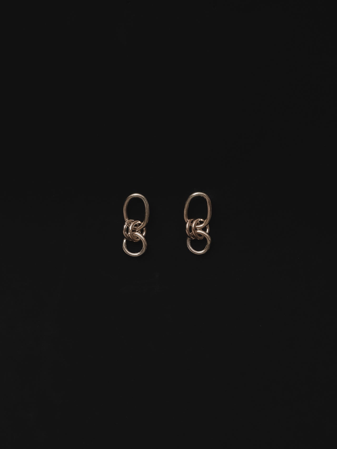 The Lair Jewellery Tansui Earrings Small 9ct Yellow Gold