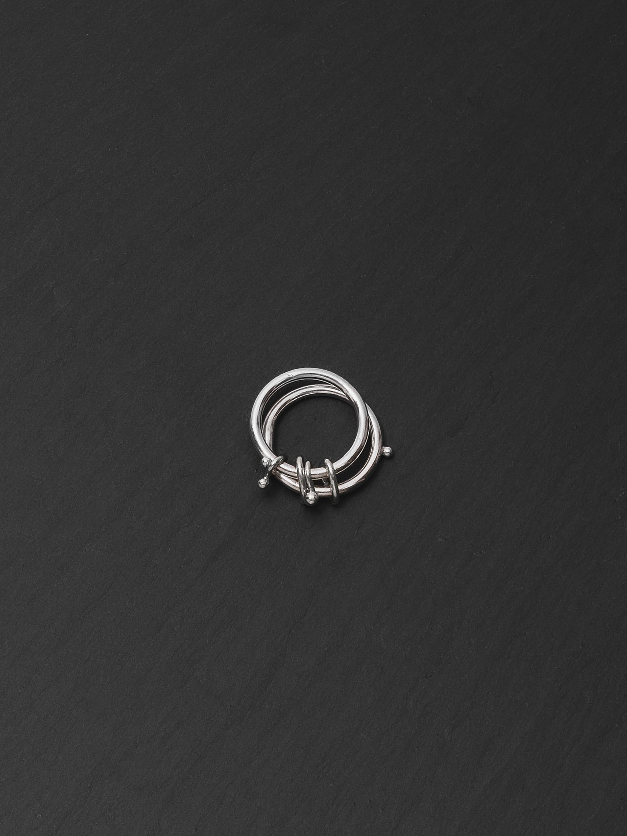 The Lair Jewellery Svea Stacked Ring Silver