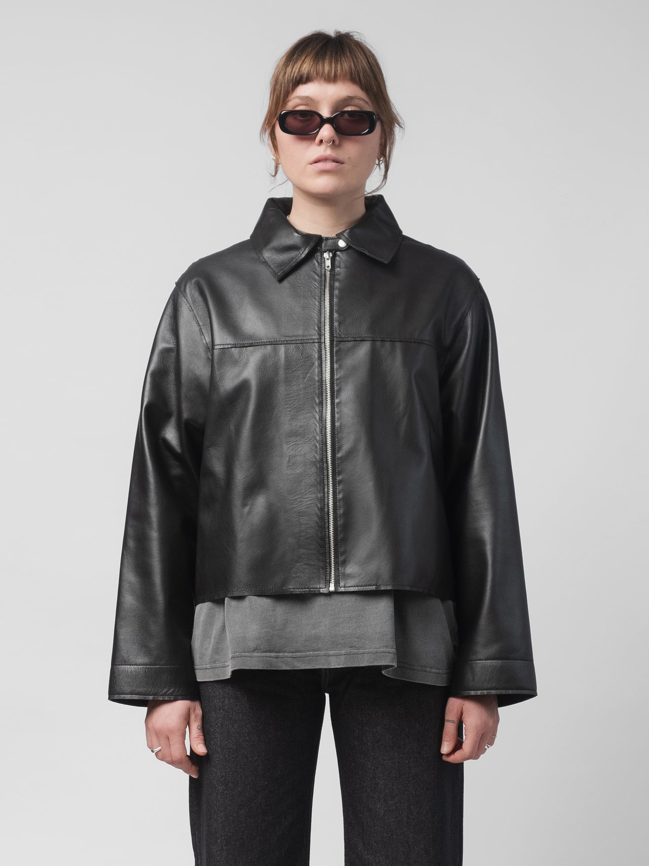 The Lair Anja Zipper Jacket Black