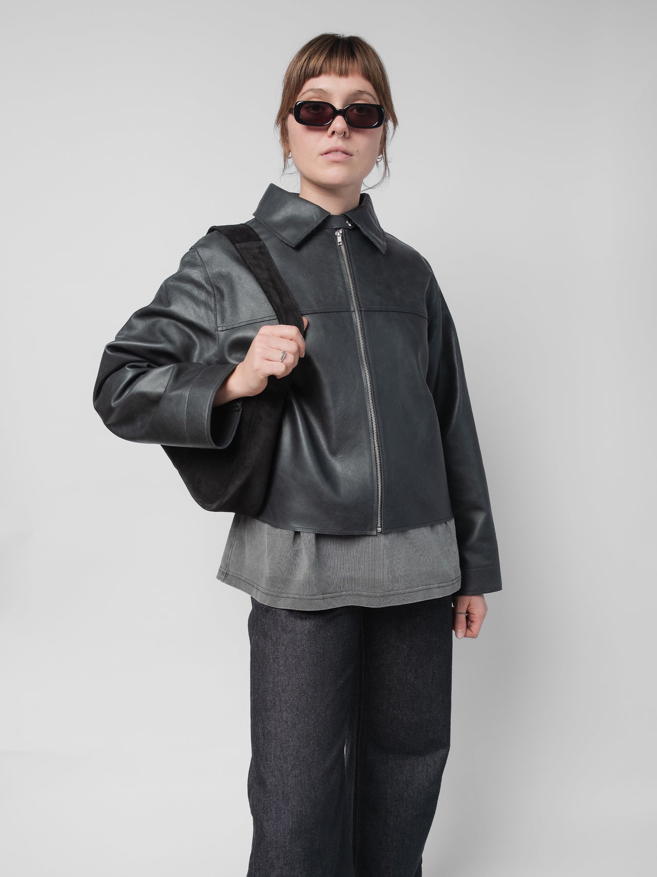 The Lair Anja Zipper Jacket Stormcloud