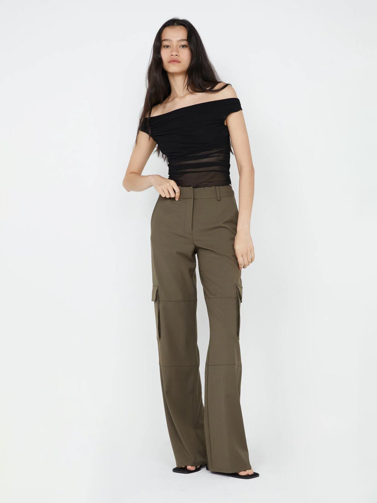 Bec & Bridge Teri Pocket Pant Olive