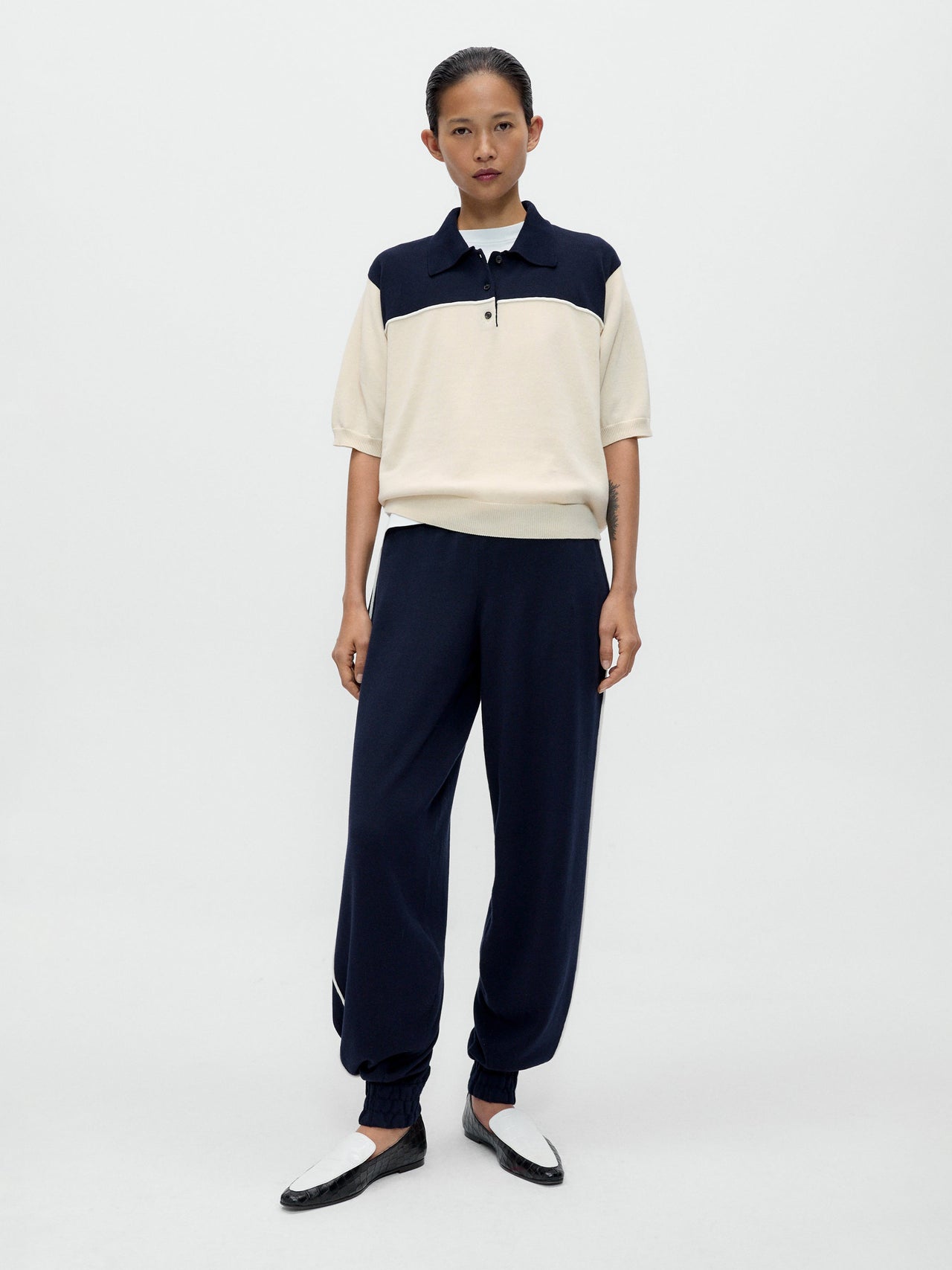 CORDERA Organic Cotton Colorblock Polo