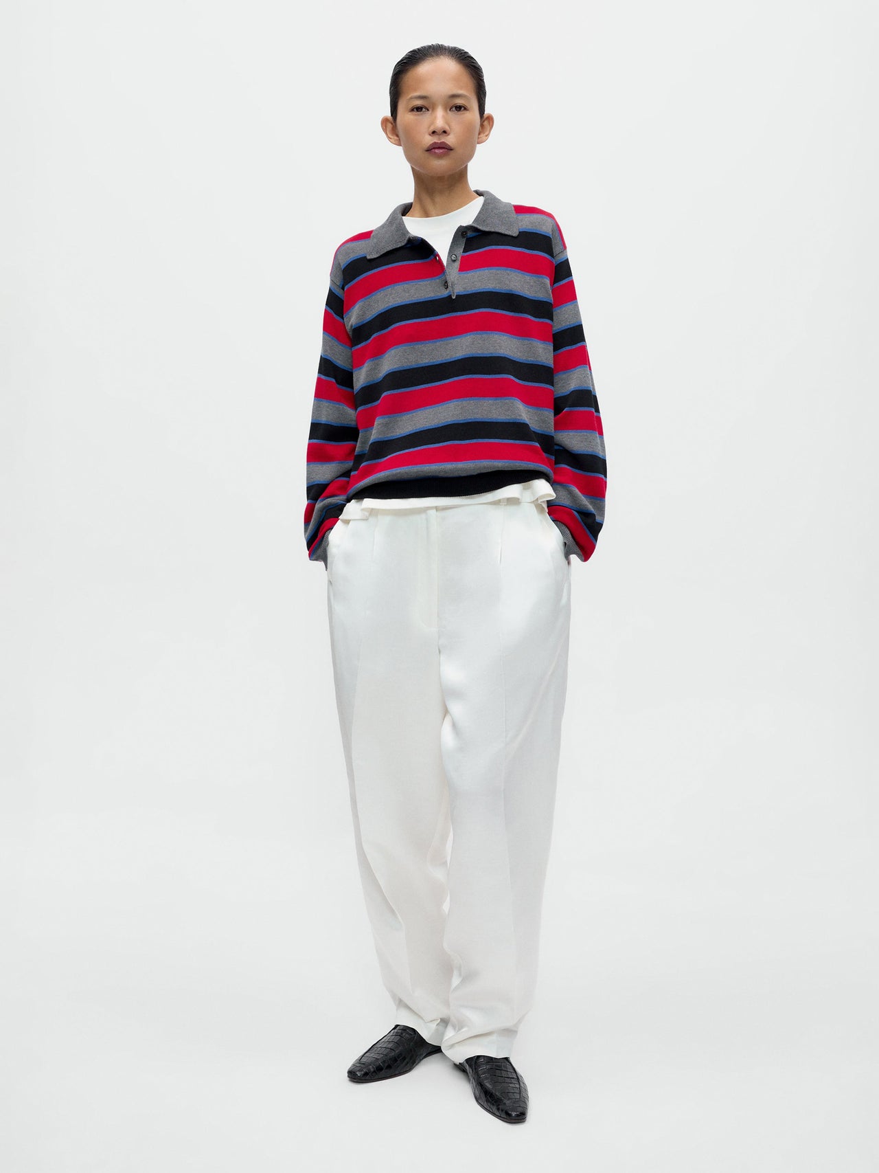 CORDERA Organic Cotton Long-Sleeve Polo