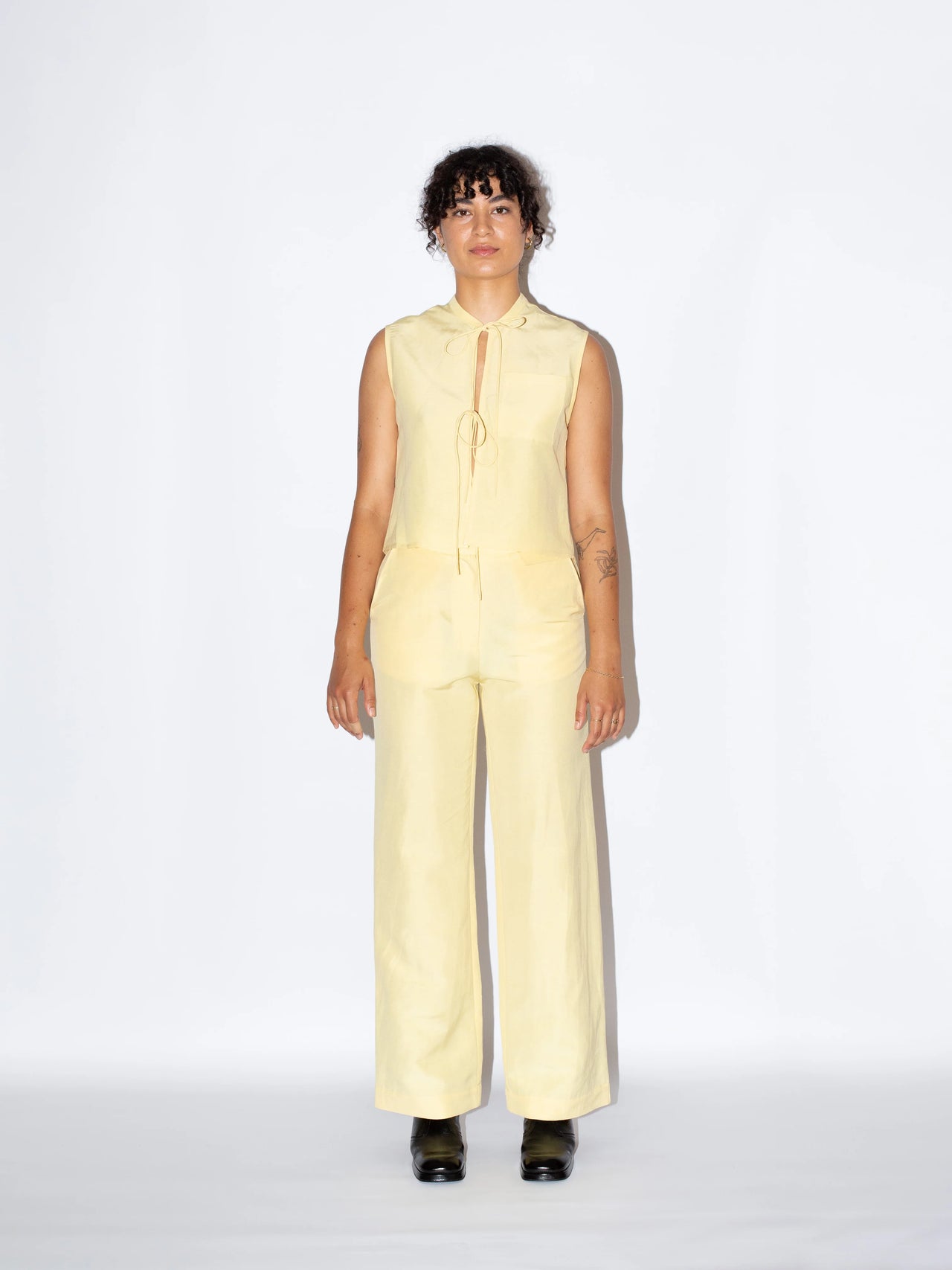 MATIN Slim Tailored Pant Butter