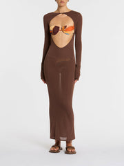 the-lair-SIR-Eva-Knit-Midi-Dress-Chocolate